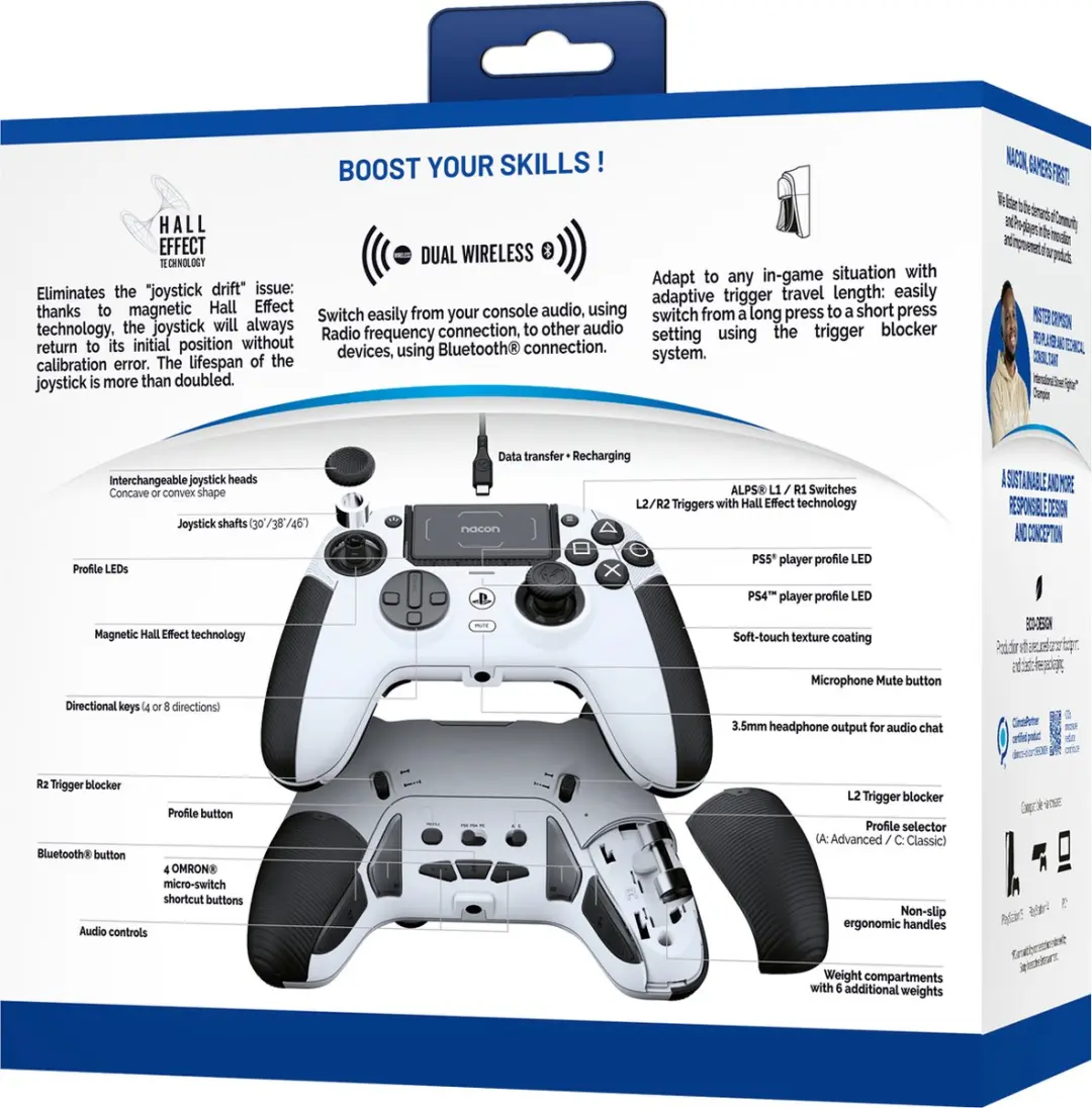 Nacon Revolution 5 Pro Controller PS5 - Wit