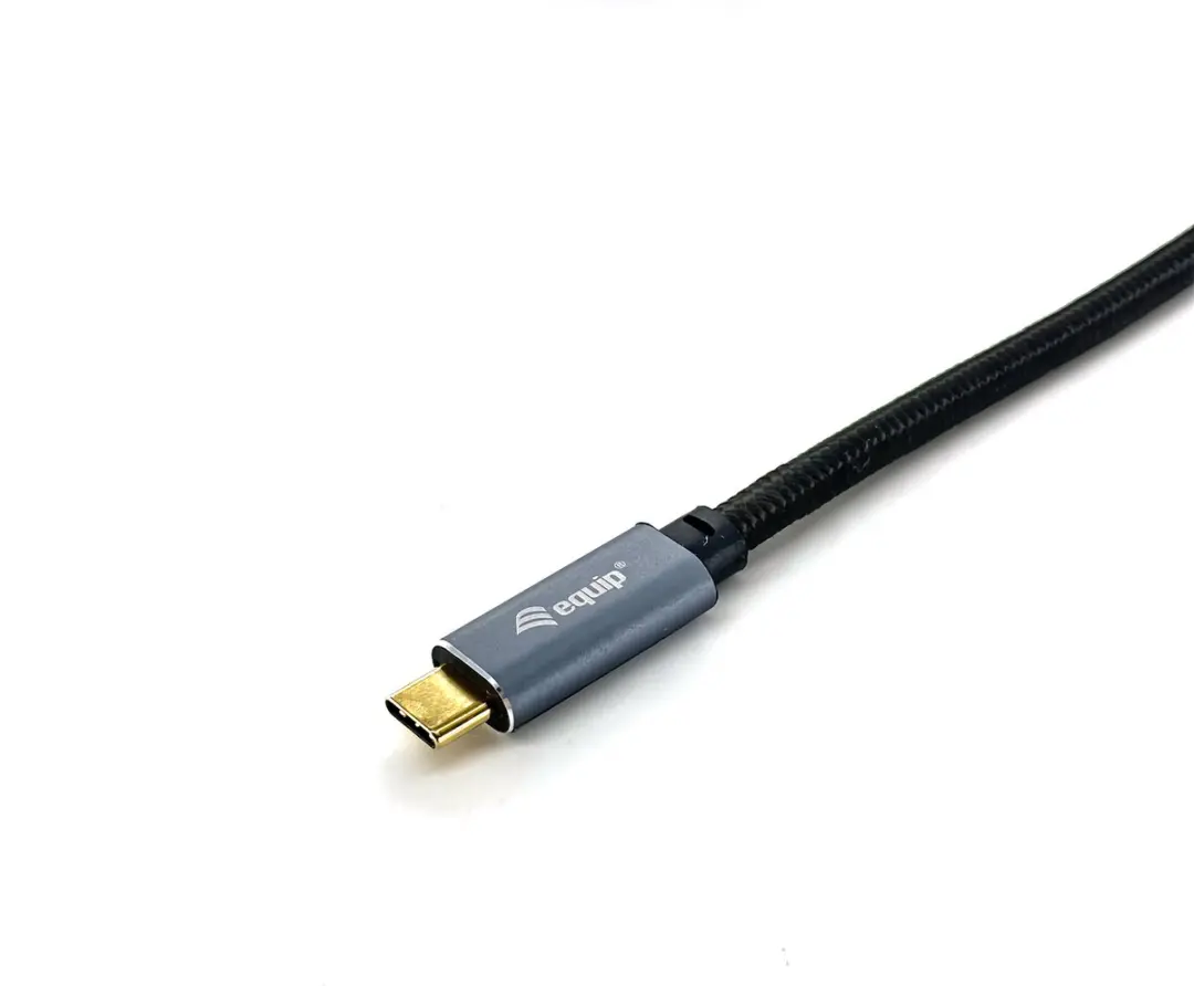 Equip USB-C Kabel 2m USB 3.2 Gen 2 - Zwart