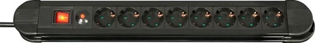 Lindy Power Socket 8 Stopcontacten 3500W 1,4m - Wit - afbeelding 2 van 3