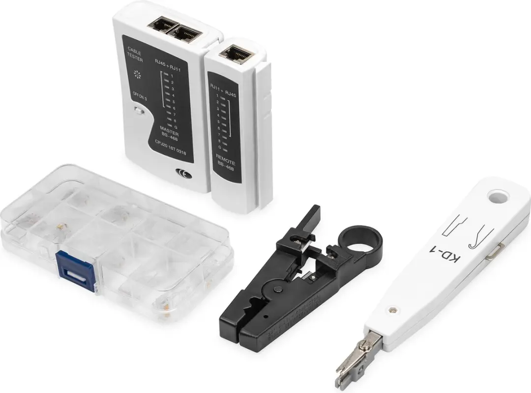 Digitus DN-94027 Netwerkgereedschapset - CAT 5e/6/7