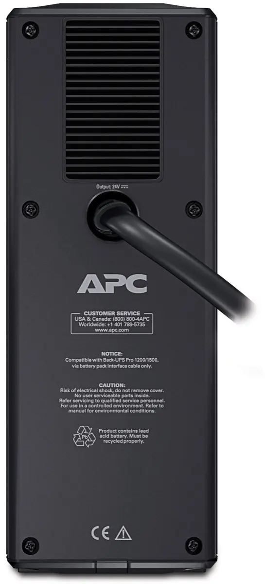 APC BR24BPG Extern Batterijpakket - 9000mAh