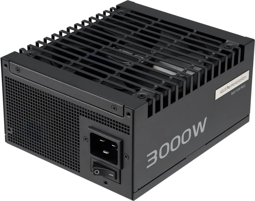 ASUS ASUS-PRO-WS-3000P Voeding 3000W - ATX 20+4 Pin - Zwart