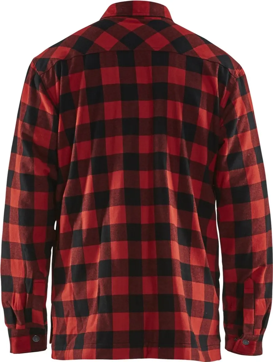 Blåkläder 3225-1131 Overhemd Flanel - Rood/Zwart L