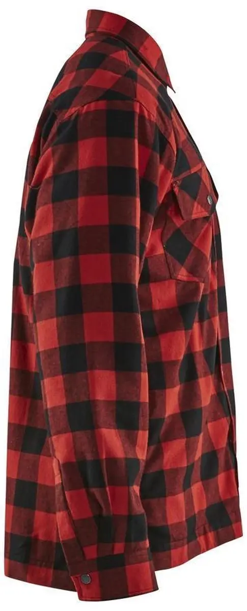 Blåkläder 3225-1131 Overhemd Flanel - Rood/Zwart L