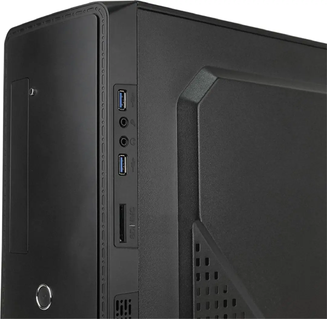 Chieftec UC-03B-OP ATX Slim Behuizing - Zwart Staal