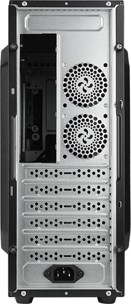 Chieftec UC-03B-OP ATX Slim Behuizing - Zwart Staal