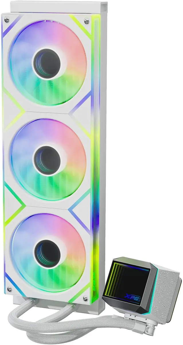XPG LEVANTE II 360 CPU Koeler - 3x 120mm - Wit