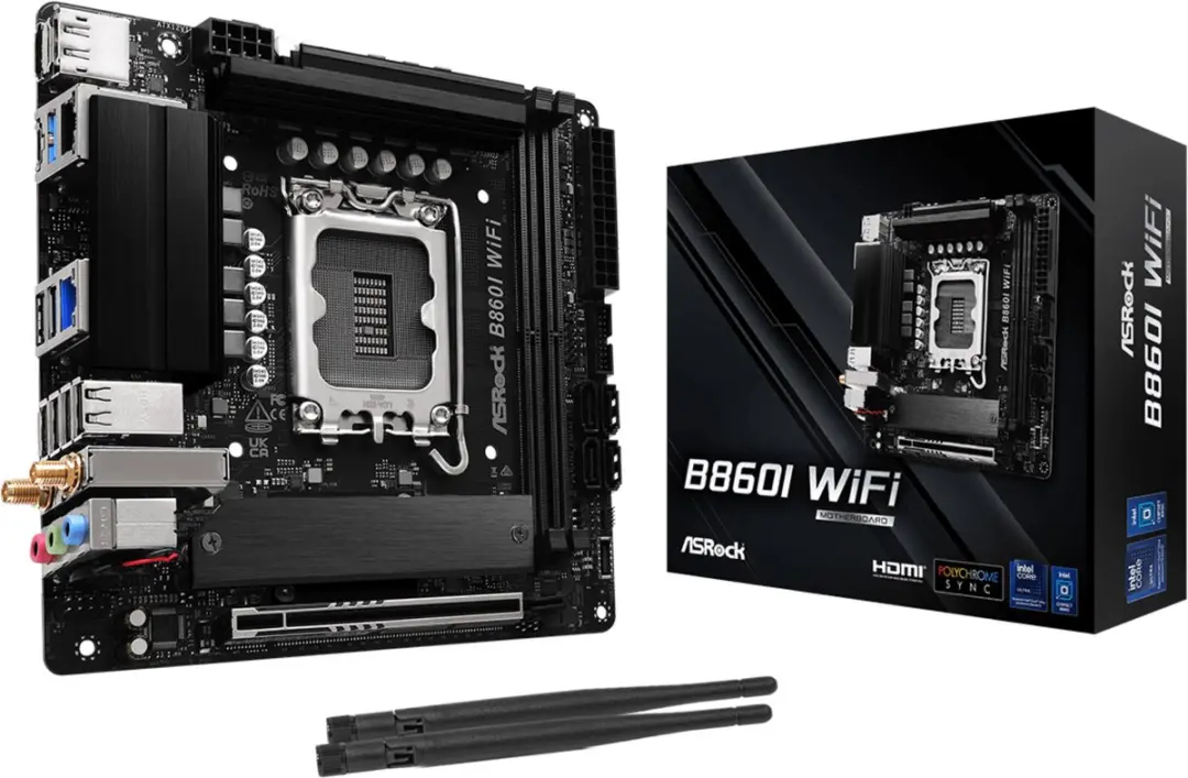 ASRock B860I WiFi B860 LGA 1851 Mini-ITX