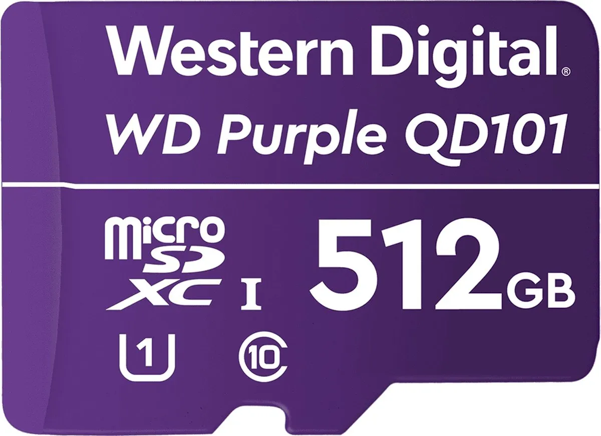 Western Digital WD Purple 512GB microSD