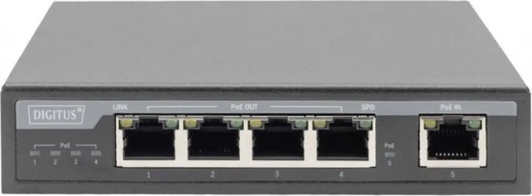 Digitus DN-95128-1 PoE Extender 4-poorts Gigabit