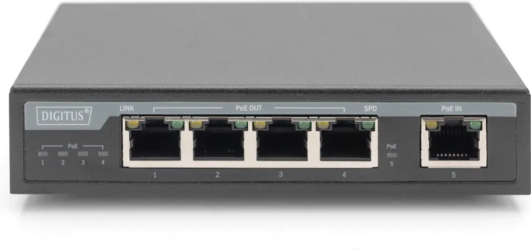 Digitus DN-95128-1 PoE Extender 4-poorts Gigabit