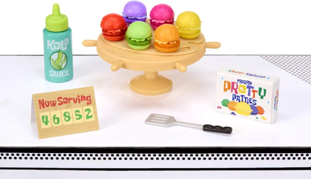 Miniverse SpongeBob SquarePants Knutselset 8-delig - Meerkleurig