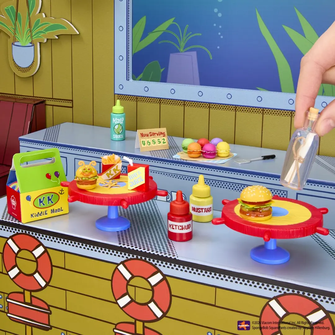 Miniverse SpongeBob SquarePants Knutselset 8-delig - Meerkleurig