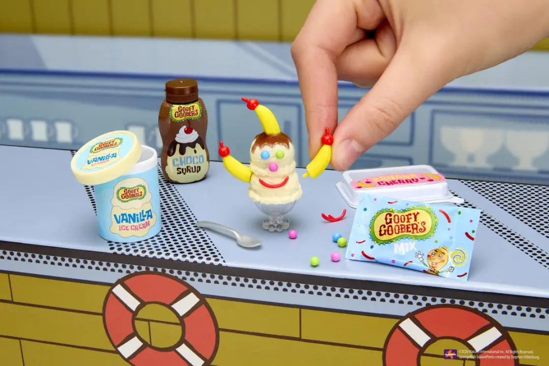 Miniverse SpongeBob SquarePants Knutselset 8-delig - Meerkleurig