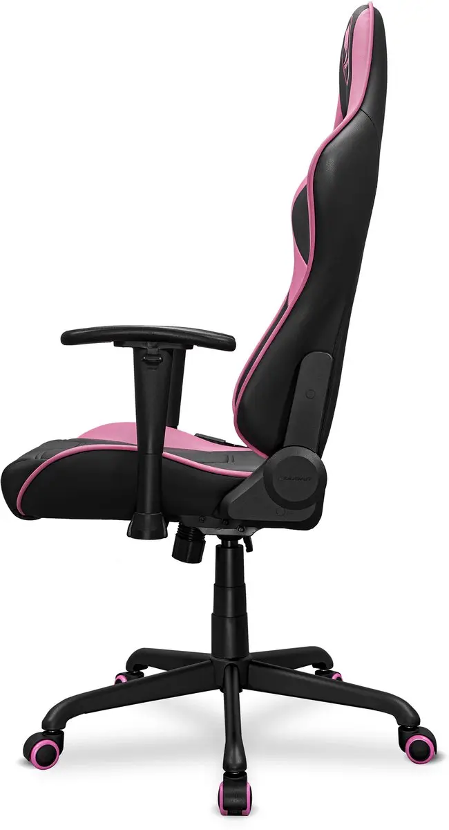 Cougar Armor Elite Gamingstoel - Zwart/Roze - 2D Armleuningen