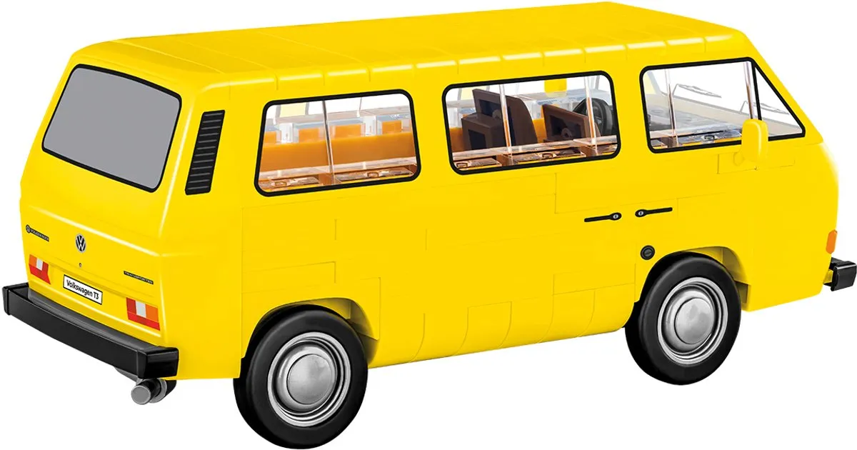 Cobi VW T3 1979 - 123 Stukken - Geel