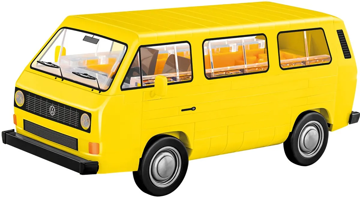 Cobi VW T3 1979 - 123 Stukken - Geel