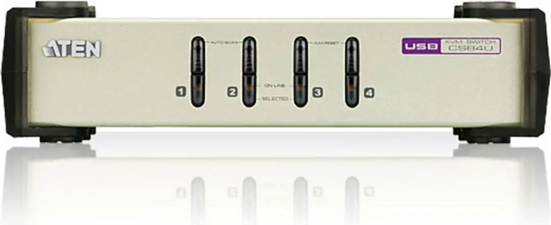 Aten CS84U KVM-switch 4 poorten VGA - 2048x1536