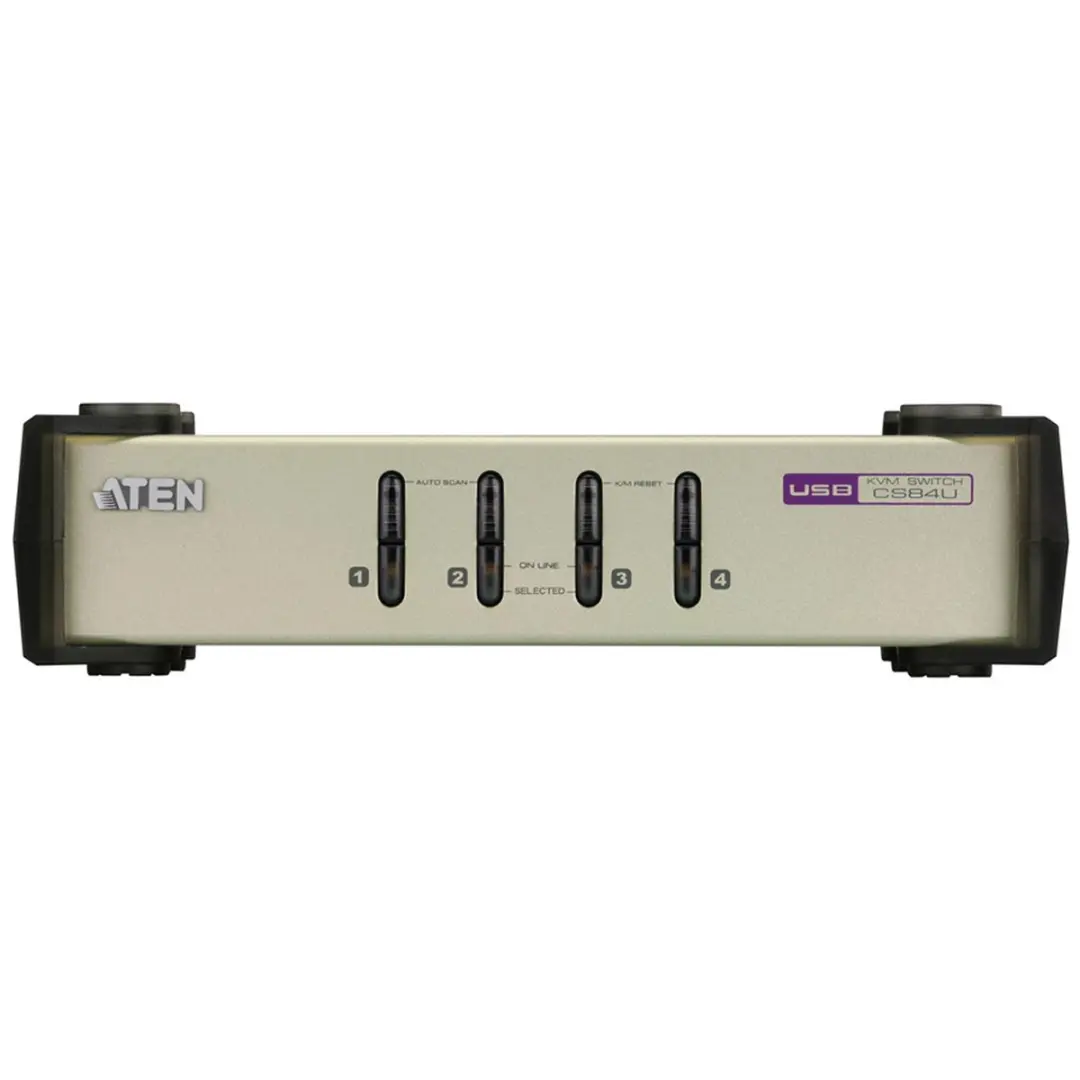 Aten CS84U KVM-switch 4 poorten VGA - 2048x1536