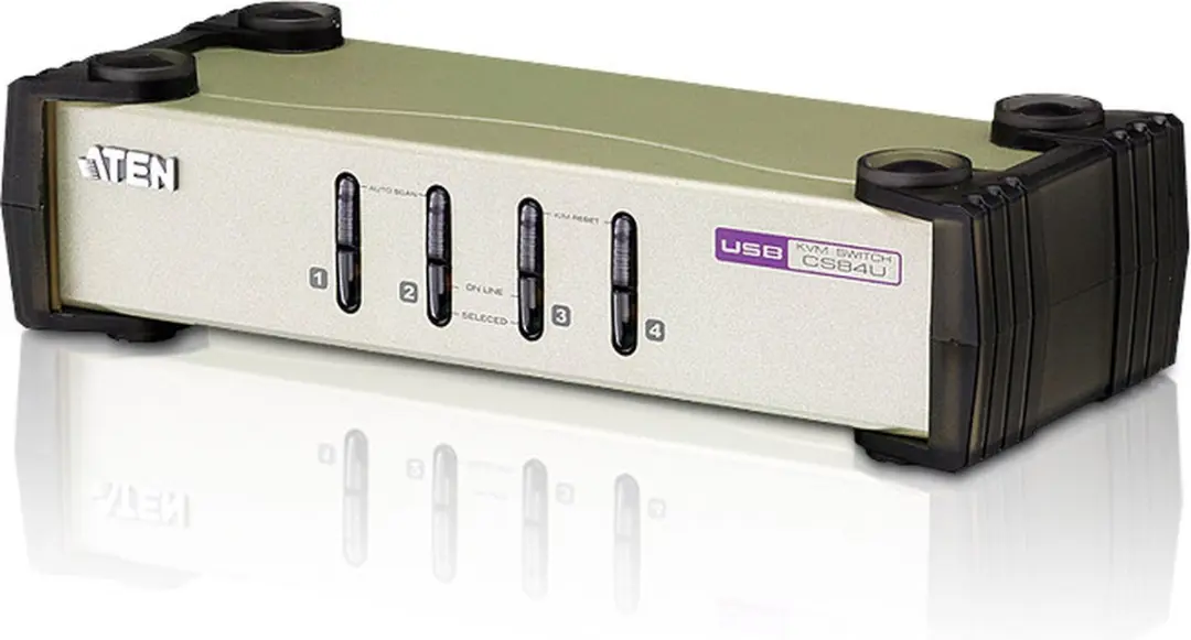 Aten CS84U KVM-switch 4 poorten VGA - 2048x1536
