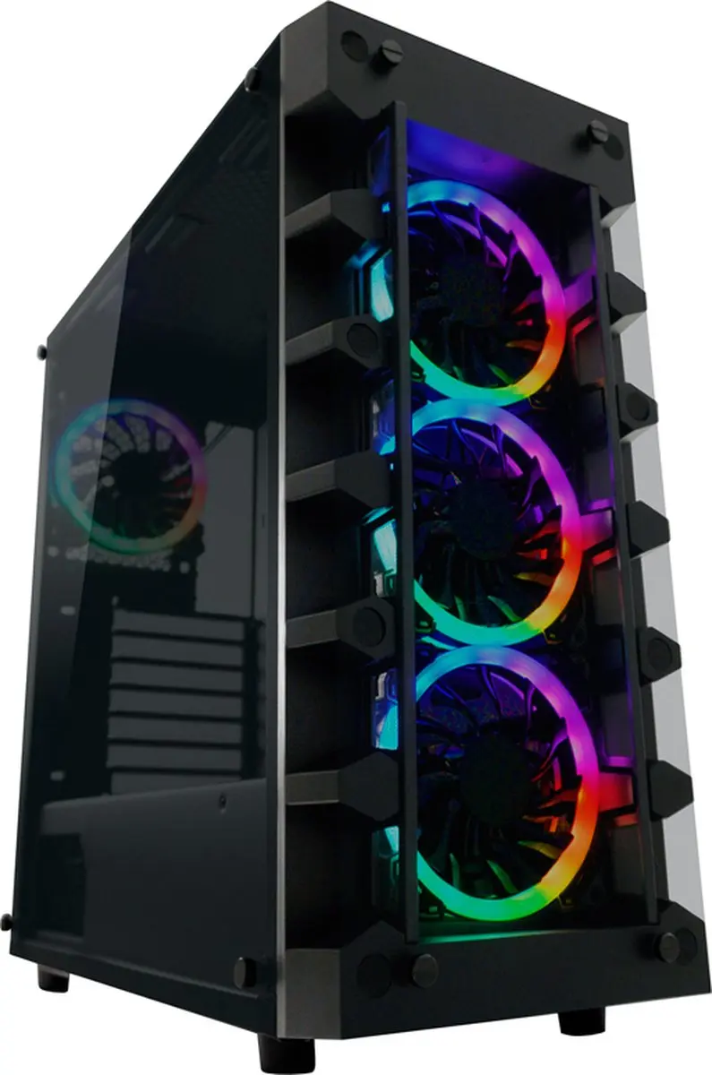 LC-POWER Solar System Midi Tower ATX Behuizing
