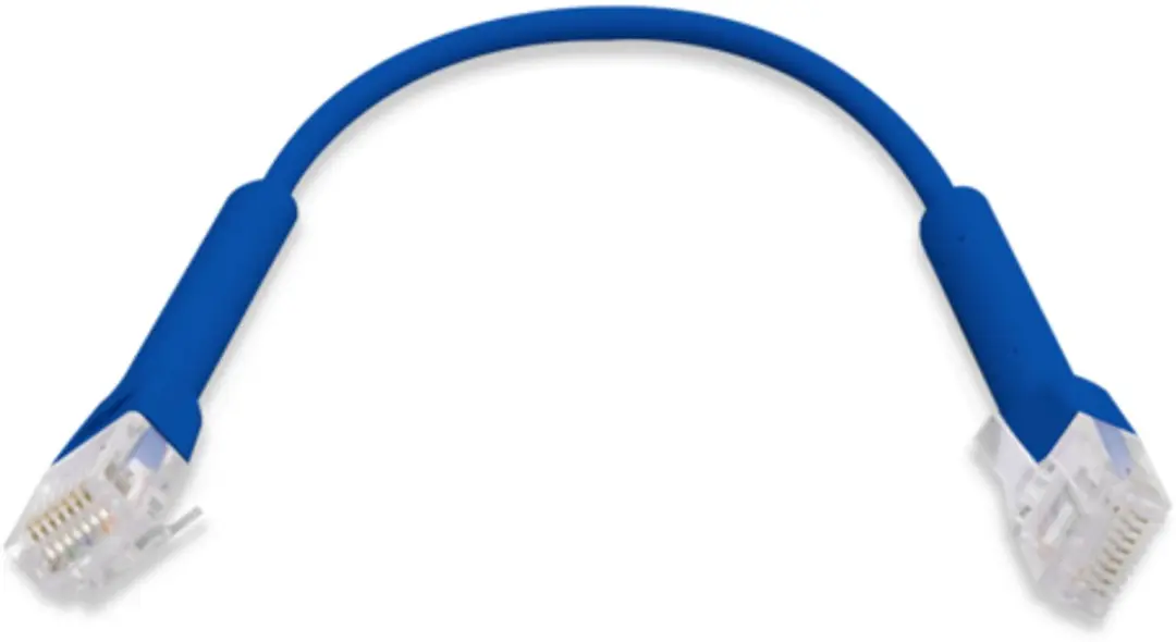 Ubiquiti UC-PATCH-RJ45-BL-50 Patchkabel Cat6 - Blauw 10cm