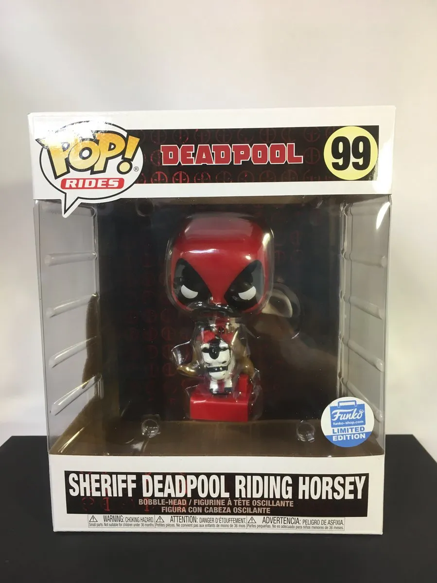 Funko POP! Rides Sheriff Deadpool Rijdend Paardje