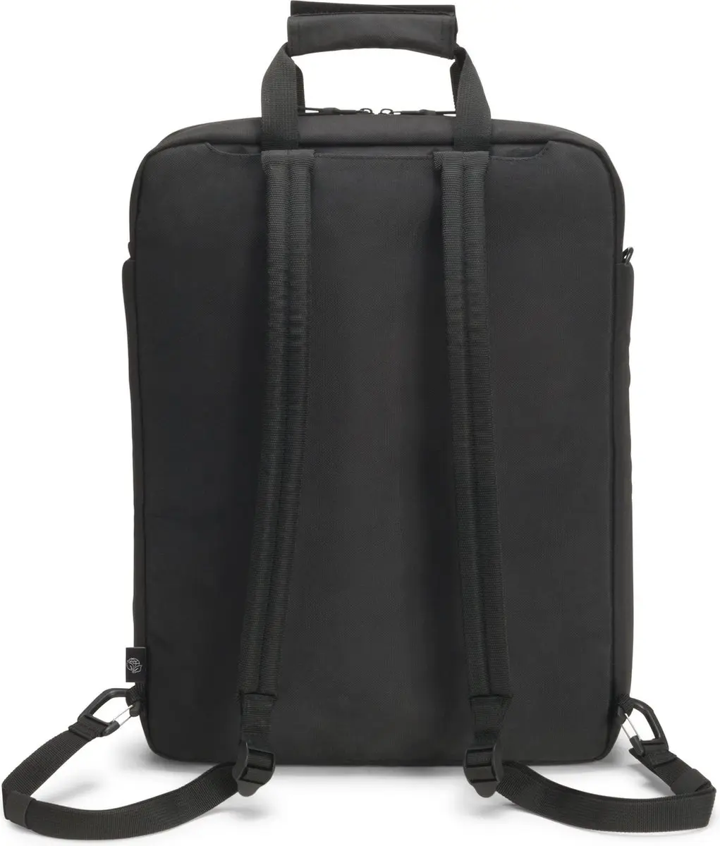 Dicota D31877-RPET Laptoptas 15.6" - 3 Vakken - Zwart - afbeelding 6 van 6