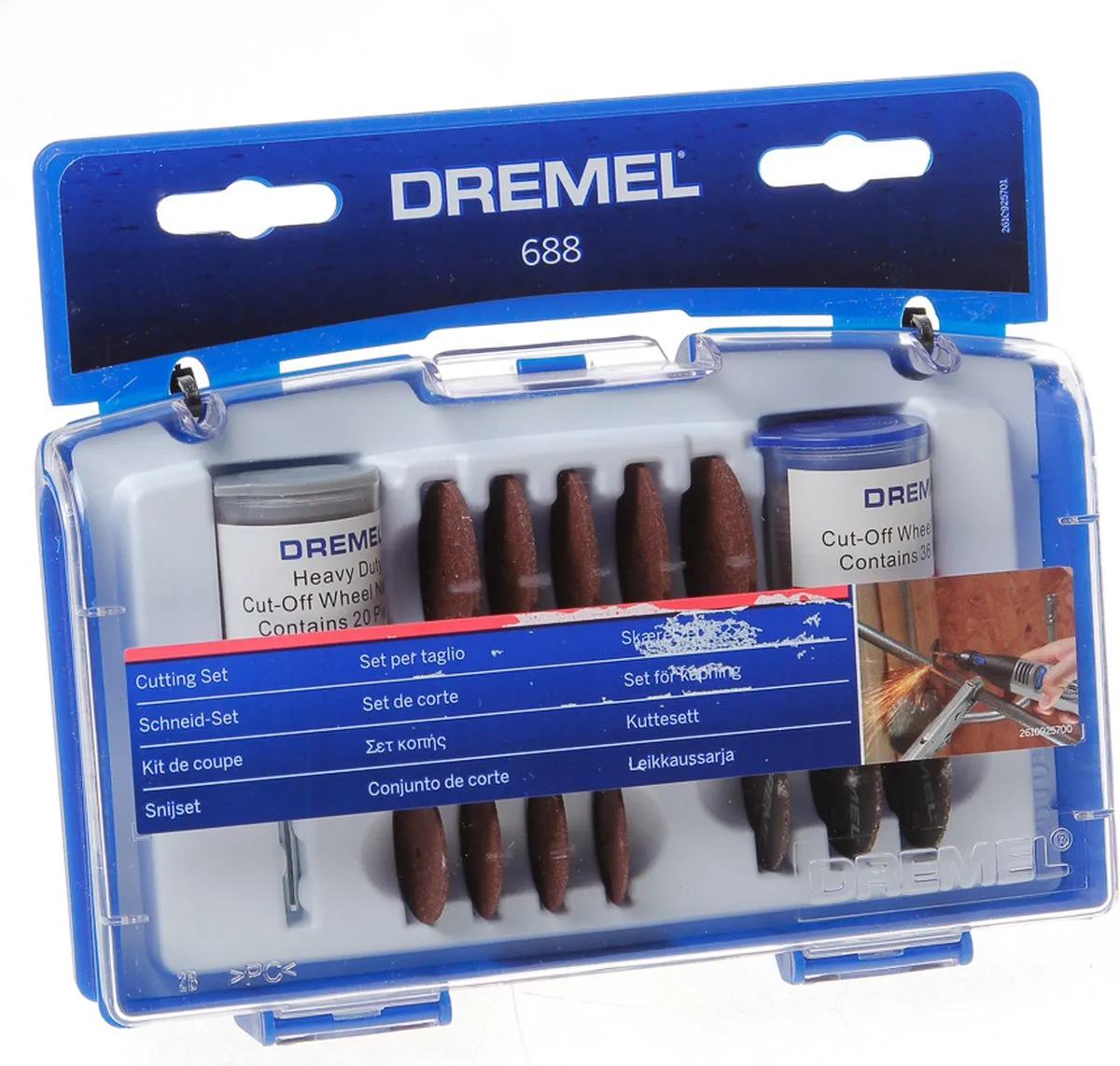 Dremel 688 Snijset - Metaal