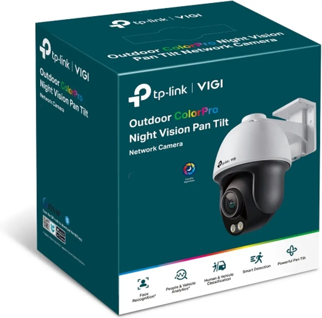 TP-Link VIGI C540S Beveiligingscamera 4mm - Zwart/Wit