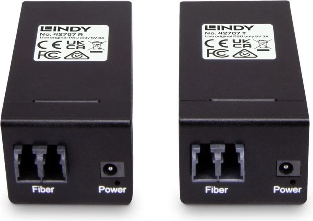 Lindy 42707 AV Extender Zender & Ontvanger - Zwart
