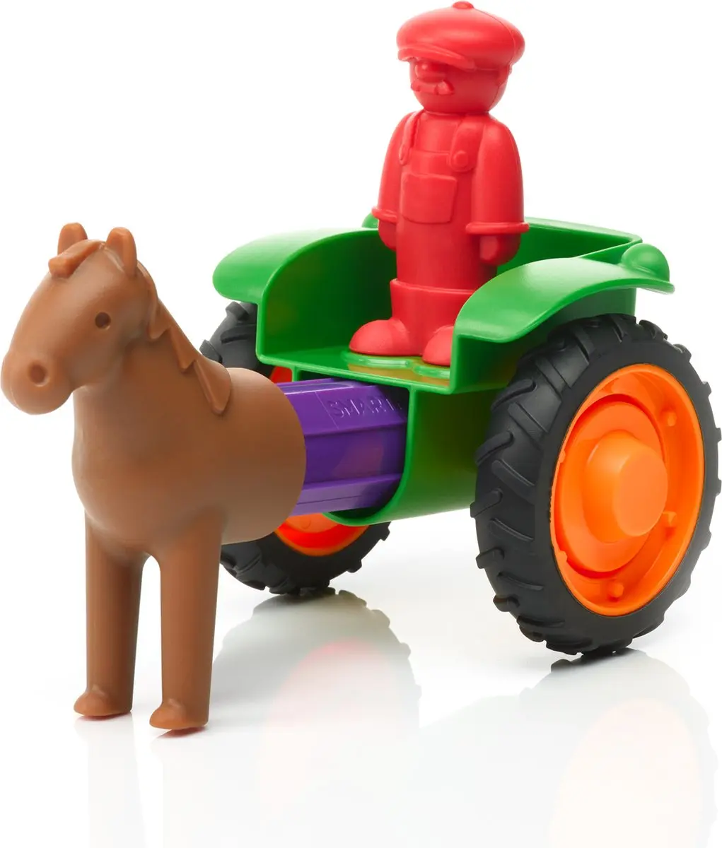 SmartGames SmartMax My First Tractor Set - Magnetisch Bouwset 22-delig