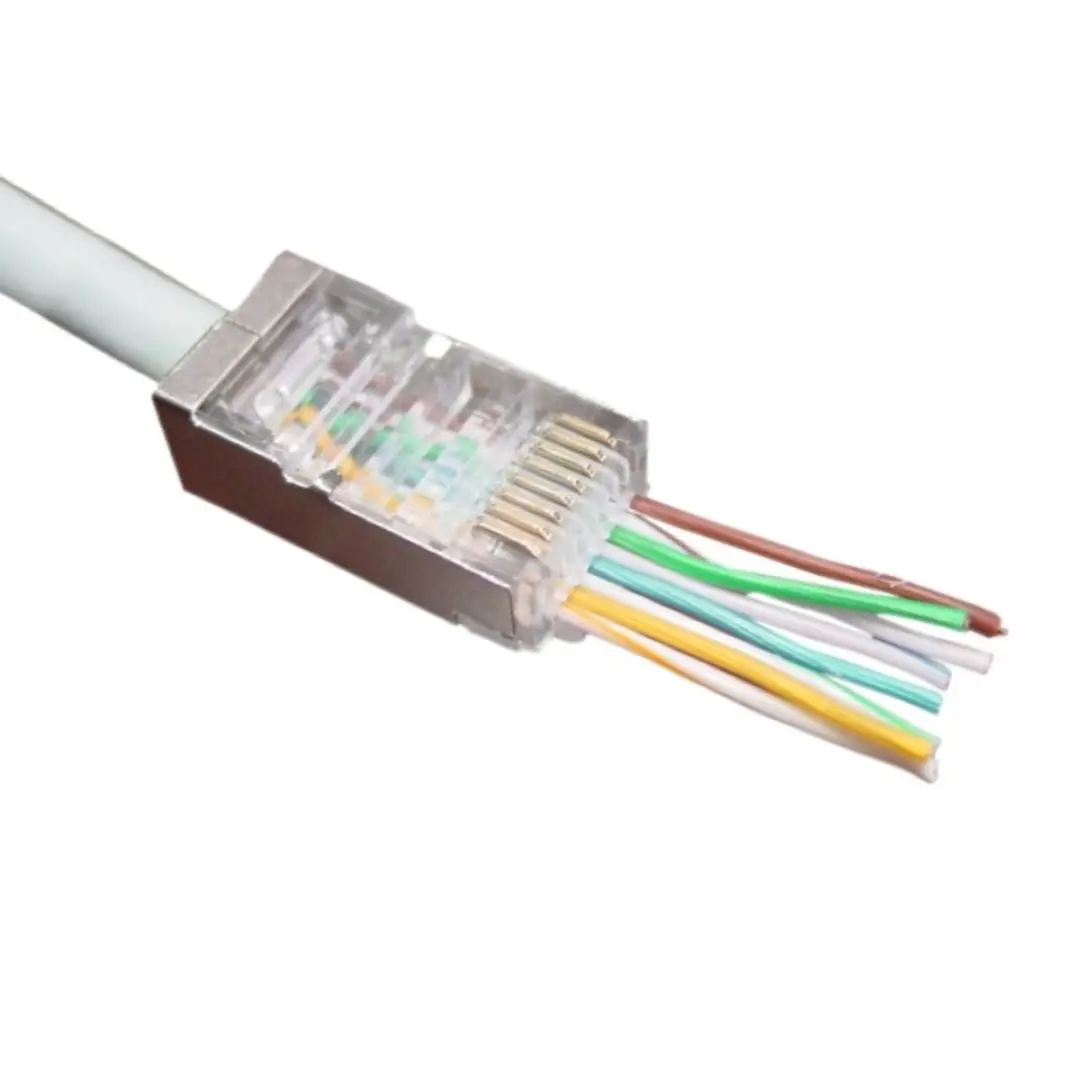 Cablexpert RJ45 Krimpconnectoren STP CAT6 - 50 Stuks - Transparant
