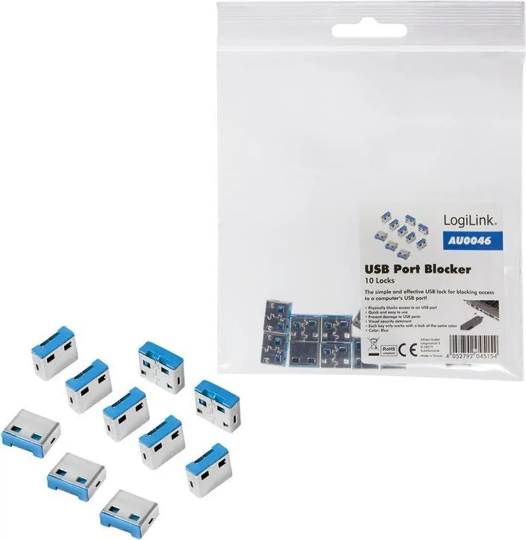 Logilink AU0046 Toetsenbordaccessoire - Blauw