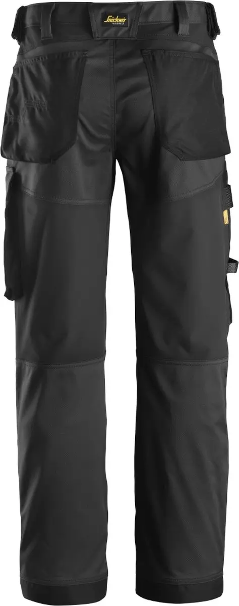Snickers 6351 Stretch Werkbroek Loose Fit - Zwart