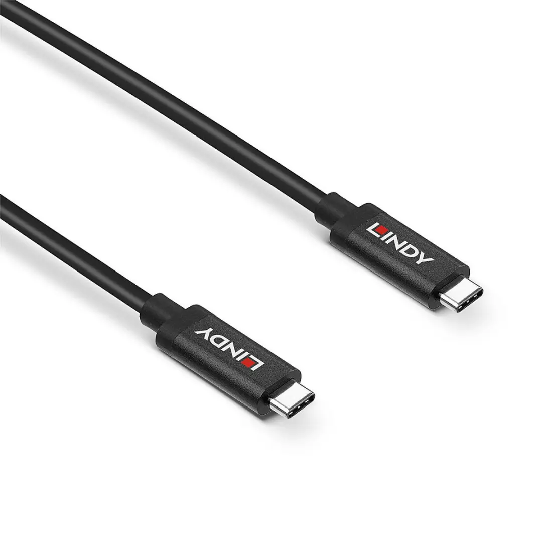 Lindy USB 3.2 Gen2 USB-C naar USB-C Kabel 3m - Zwart