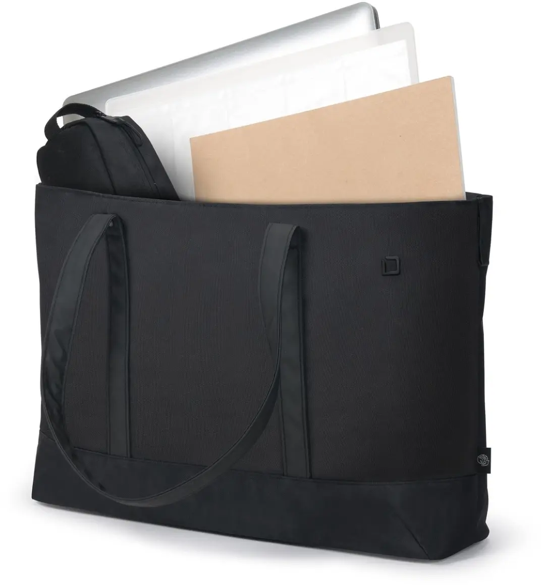 Dicota D31977-RPET Laptoptas 14 inch - Zwart - afbeelding 4 van 6
