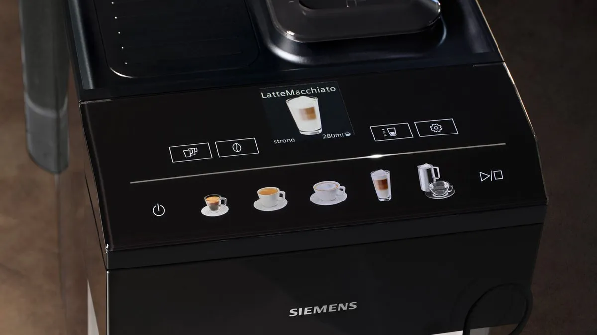 Siemens EQ500 TP511R01 Espressomachine - Licht zilver