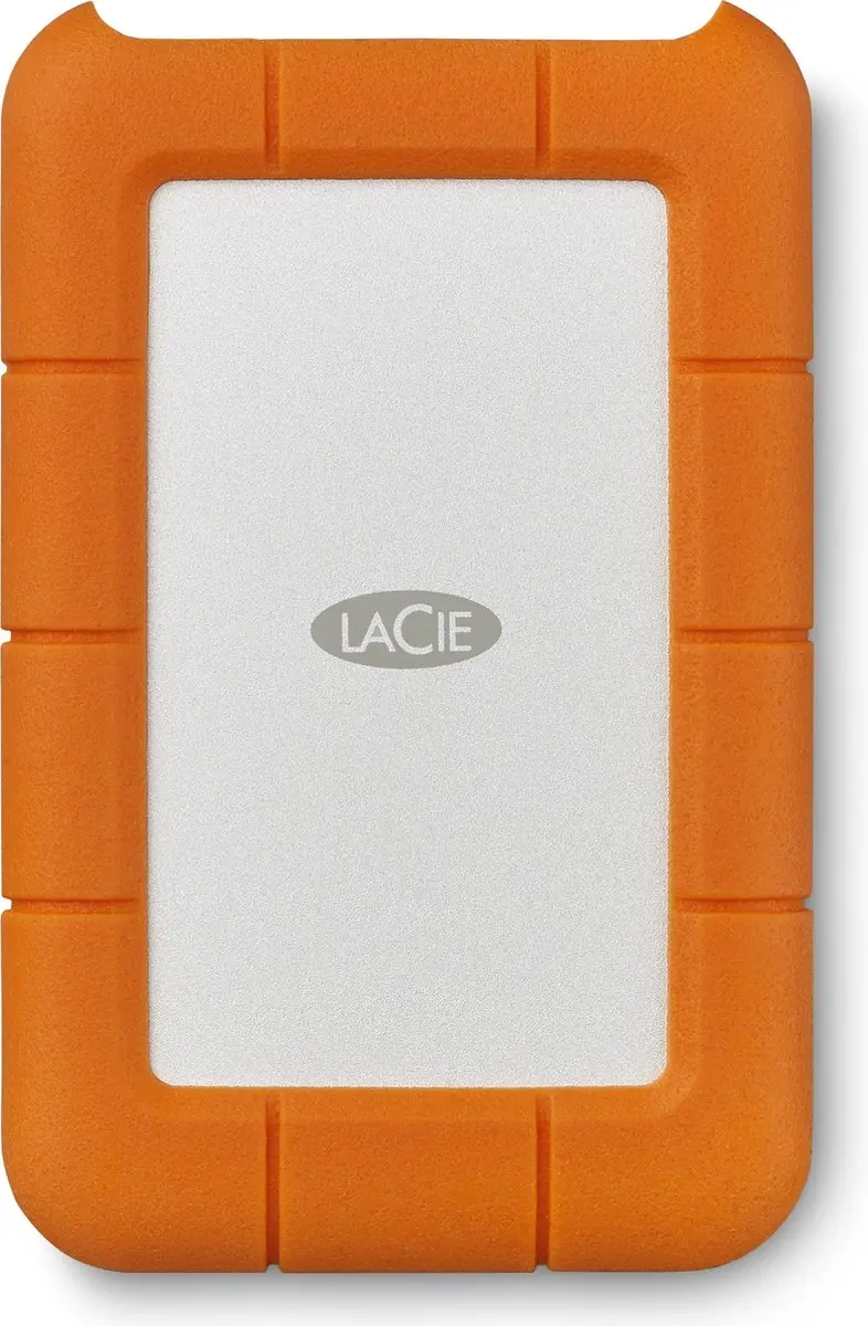 LaCie Rugged USB-C Externe Harde Schijf 2TB - Oranje