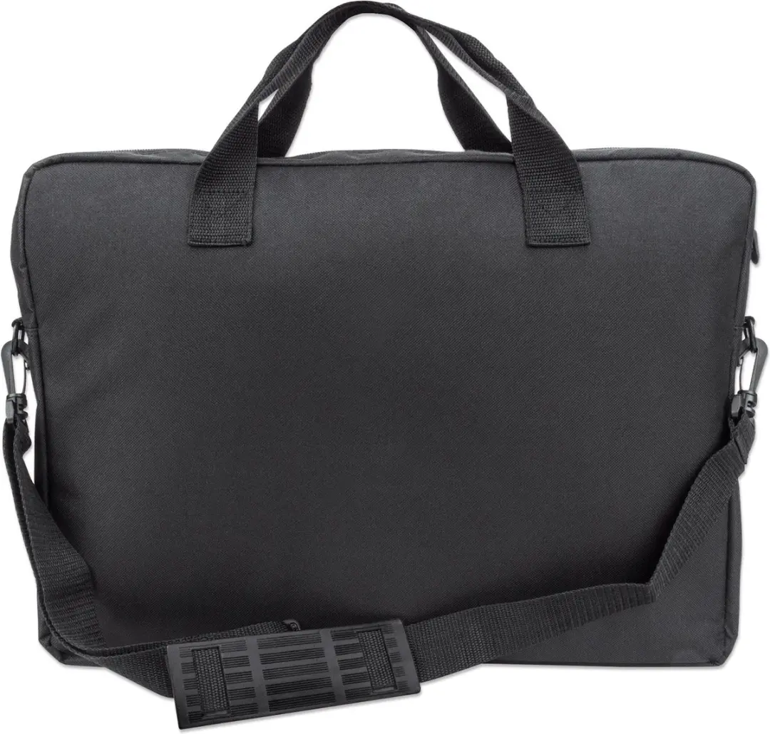 Manhattan London Notebook Tas 17 inch - Zwart