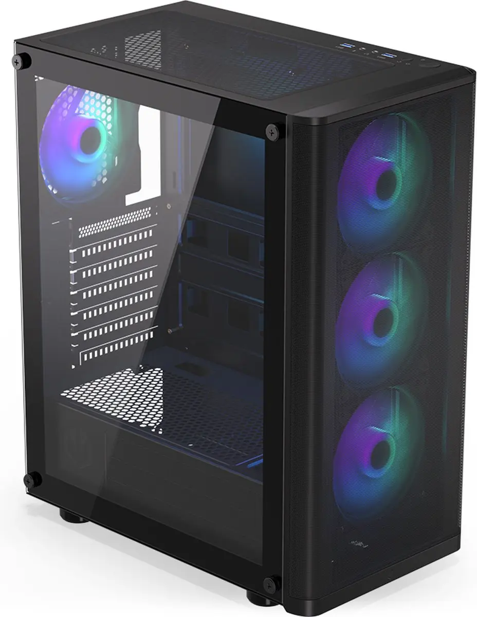 Endorfy Ventum 200 ARGB Full Tower EY2A014 - Zwart