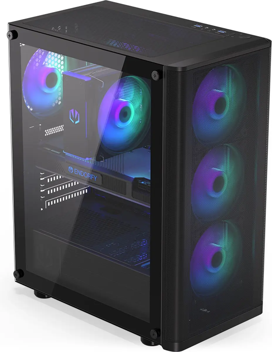 Endorfy Ventum 200 ARGB Full Tower EY2A014 - Zwart
