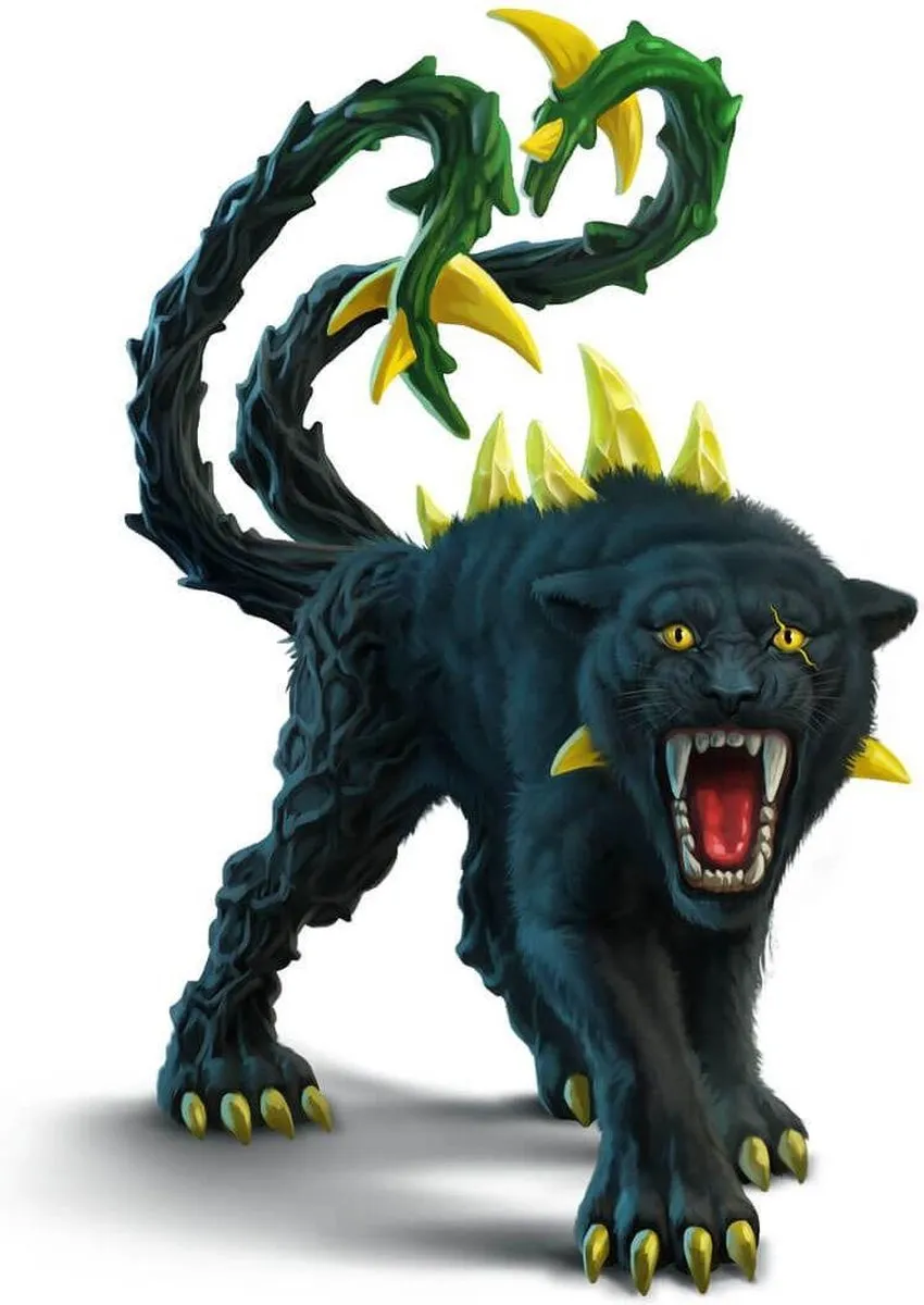 Schleich Eldrador Shadow Panther 42522 - Multicolor