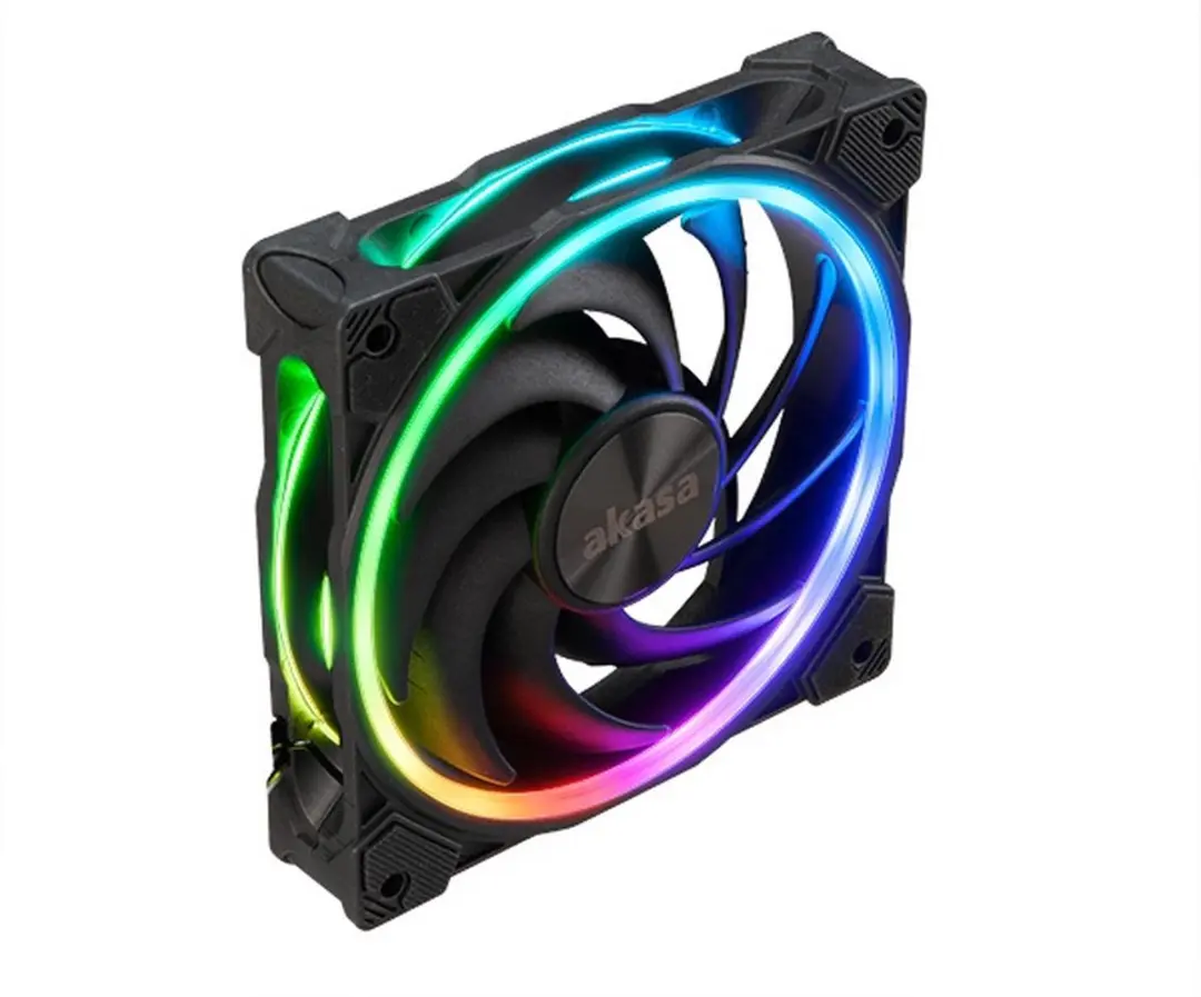 Akasa SOHO AR14 AK-FN119 ARGB PWM Ventilator 14cm - Zwart