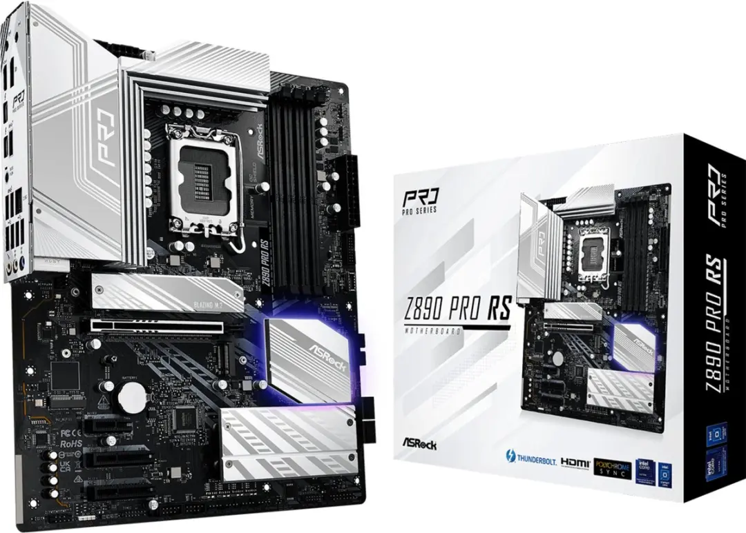 ASRock Z890 Pro RS Moederbord