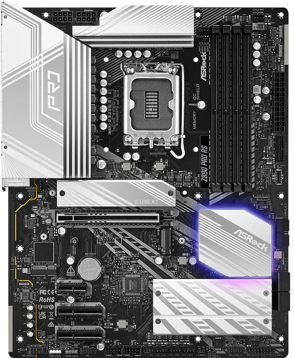 ASRock Z890 Pro RS Moederbord - LGA 1851 - DDR5 256GB