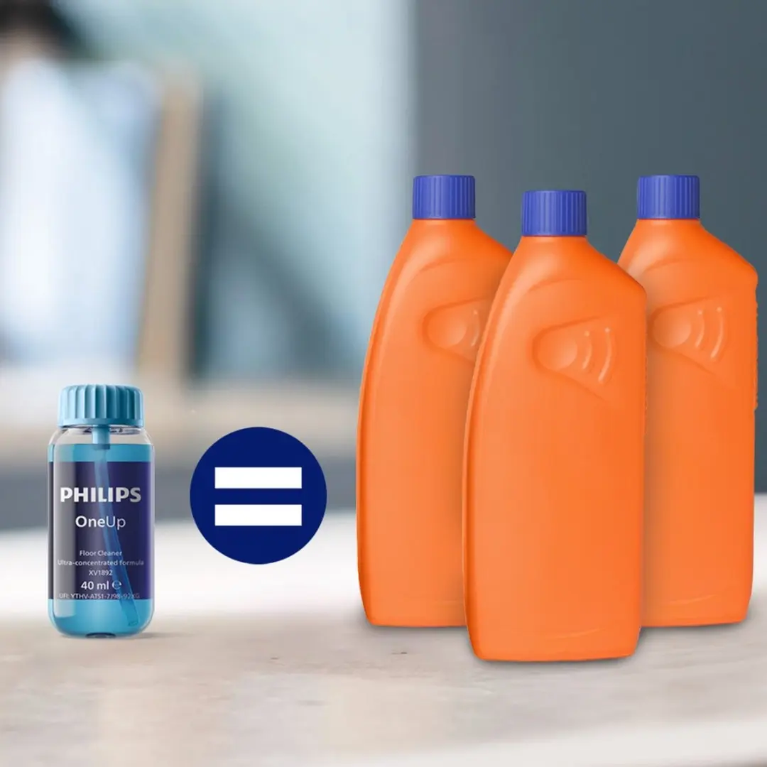 Philips OneUp XV1892/02 Schoonmaakmiddel Vloerwisser 40ml - Dubbelverpakking - afbeelding 2 van 6