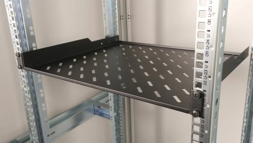 Equip Fachboden 19" 1U 60cm - Zwart