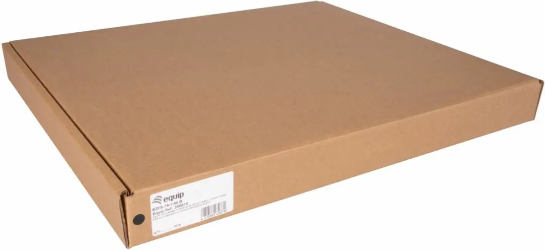 Equip Fachboden 19" 1U 60cm - Zwart
