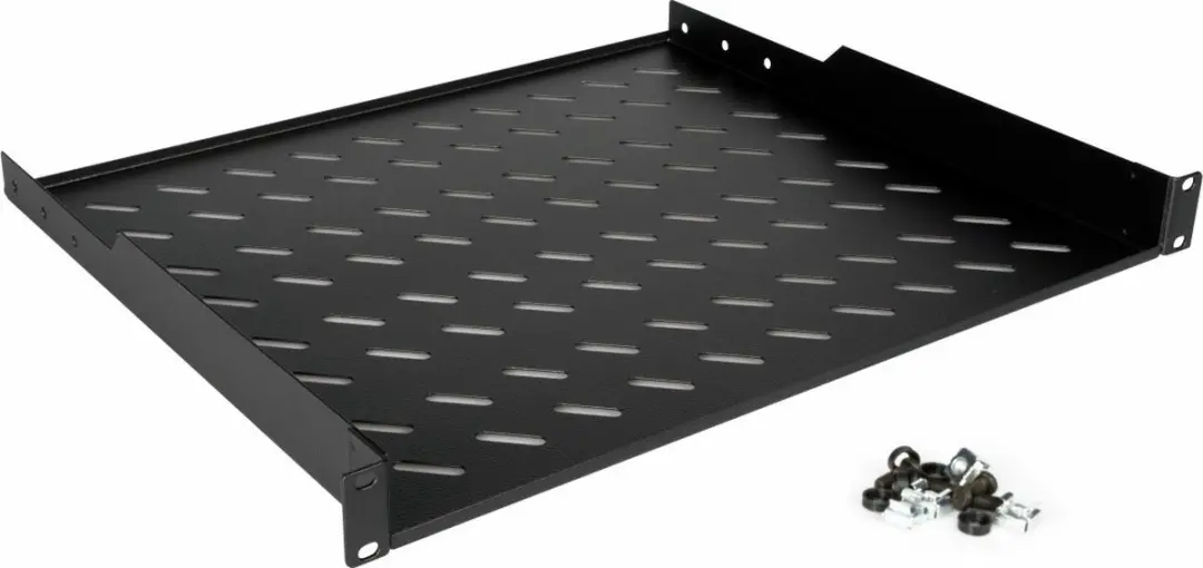 Equip Fachboden 19" 1U 60cm - Zwart